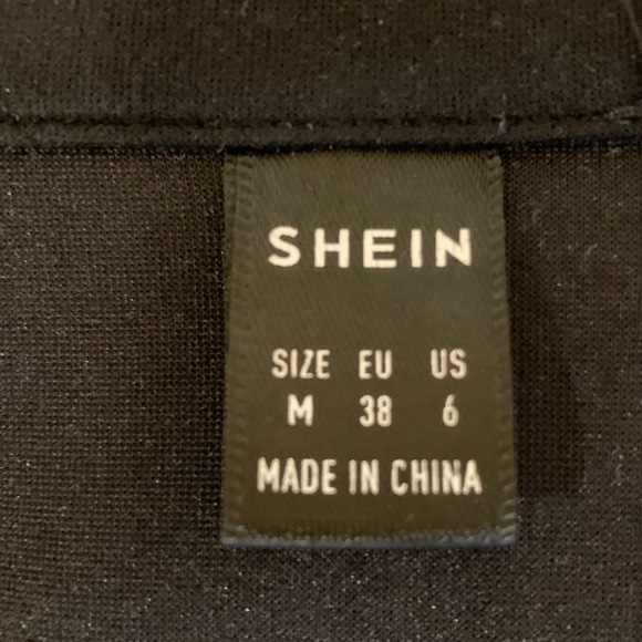 SHEIN Women’s Medium Black Microsuede Lightweight Bomber Jacket - Picture 8 of 9